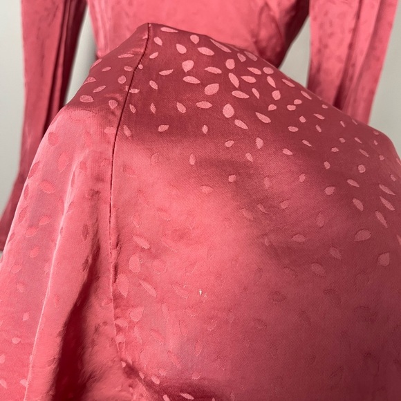 Fame and Partners Women's The Maude Wrap Dress - Lily Pink size 6 new - Picture 9 of 12